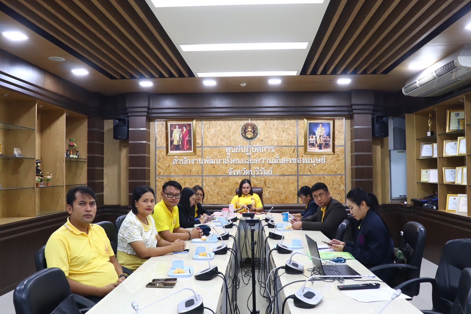 ประชุมผู้บริหารระดับสูงกระทรวงการพัฒนาสังคมและความมั่นคงของมนุษย์ ครั้งที่ ๗/๒๕๖๗ ประจำเดือนกรกฎาคม ๒๕๖๗ 