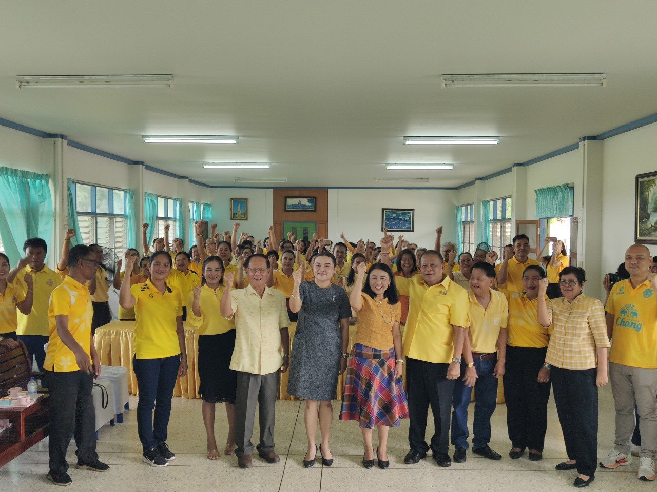 ขับเคลื่อนโรงเรียนผู้สูงอายุเทศบาลเมืองชุมเห็ด