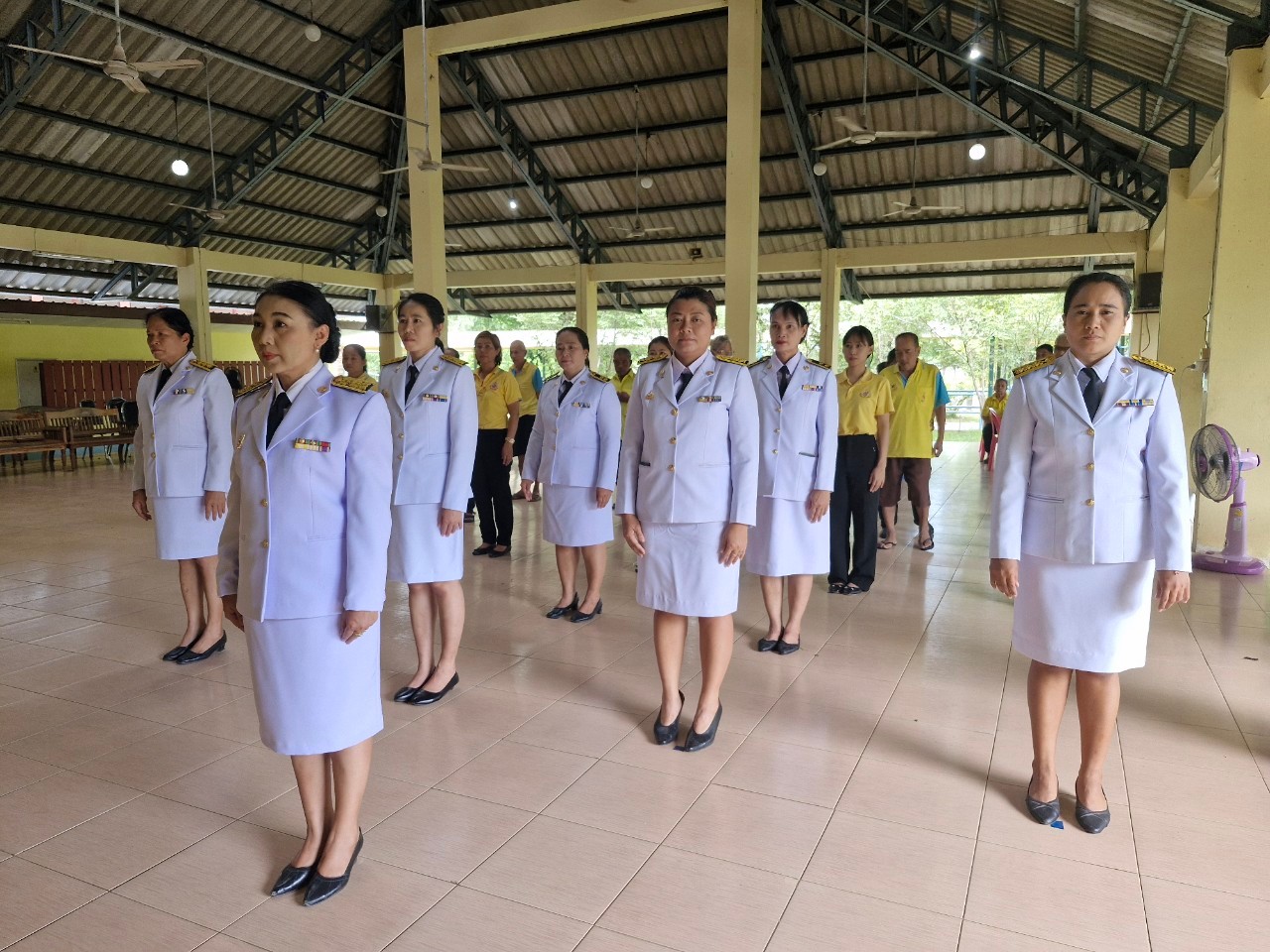 พิธีถวายพระพรชัยมงคลพระบาทสมเด็จพระเจ้าอยู่หัวและพิธีถวายสัตย์ปฏิญาณเพื่อเป็นข้าราชการที่ดีและพลังของแผ่นดิน เนื่องในโอกาสพระราชพิธีมหามงคลเฉลิมพระชนมพรรษา ๖ รอบ ๒๘ กรกฎาคม ๒๕๖๗ 