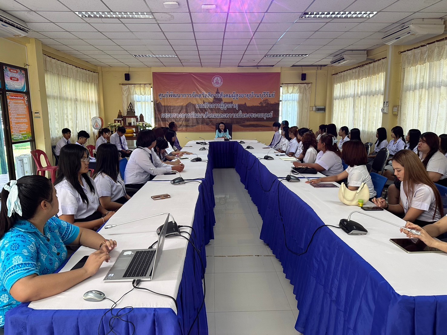 ต้อนรับคณะศึกษาดูงาน สาขาวิชาการพัฒนาสังคม มหาวิทยาลัยราชภัฎบุรีรัมย์