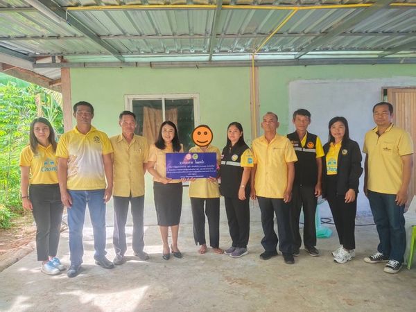 สนับสนุนการปรับสภาพแวดล้อมและสิ่งอำนวยความสะดวกซ่อมแซมปรับปรุงบ้านให้เหมาะสมและปลอดภัยแก่ผู้สูงอายุ จำนวน 1 ราย 