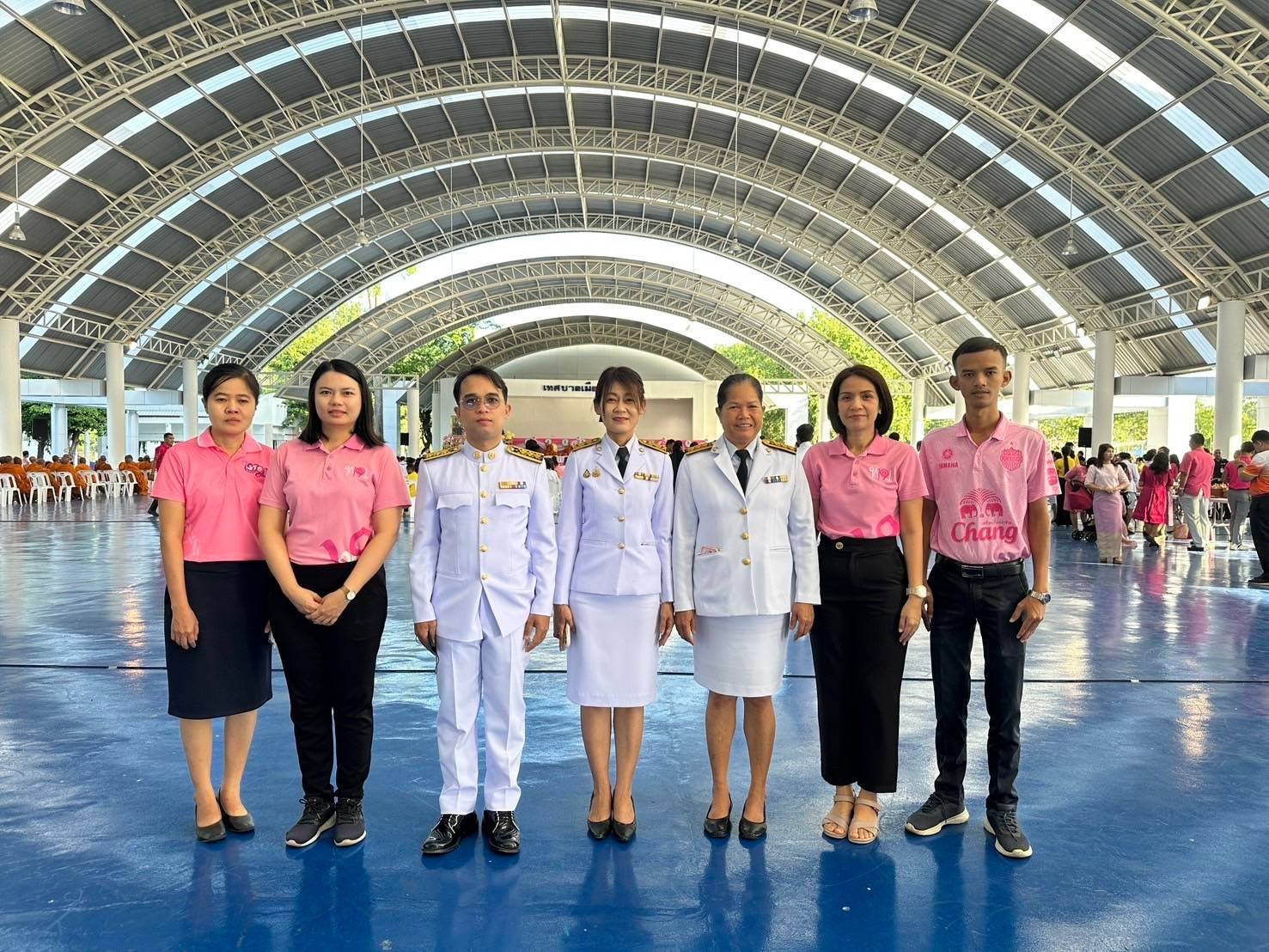 ร่วมประกอบพิธีทำบุญตักบาตรพระสงค์ 158 รูป ถวายเป็นพระราชกุศล แด่พระบาทสมเด็จพระจุลจอมเกล้าเจ้าอยู่หัว รัชกาลที่ 5 เนื่องในวันคล้ายวันสวรรคต 23 ตุลาคม 2567