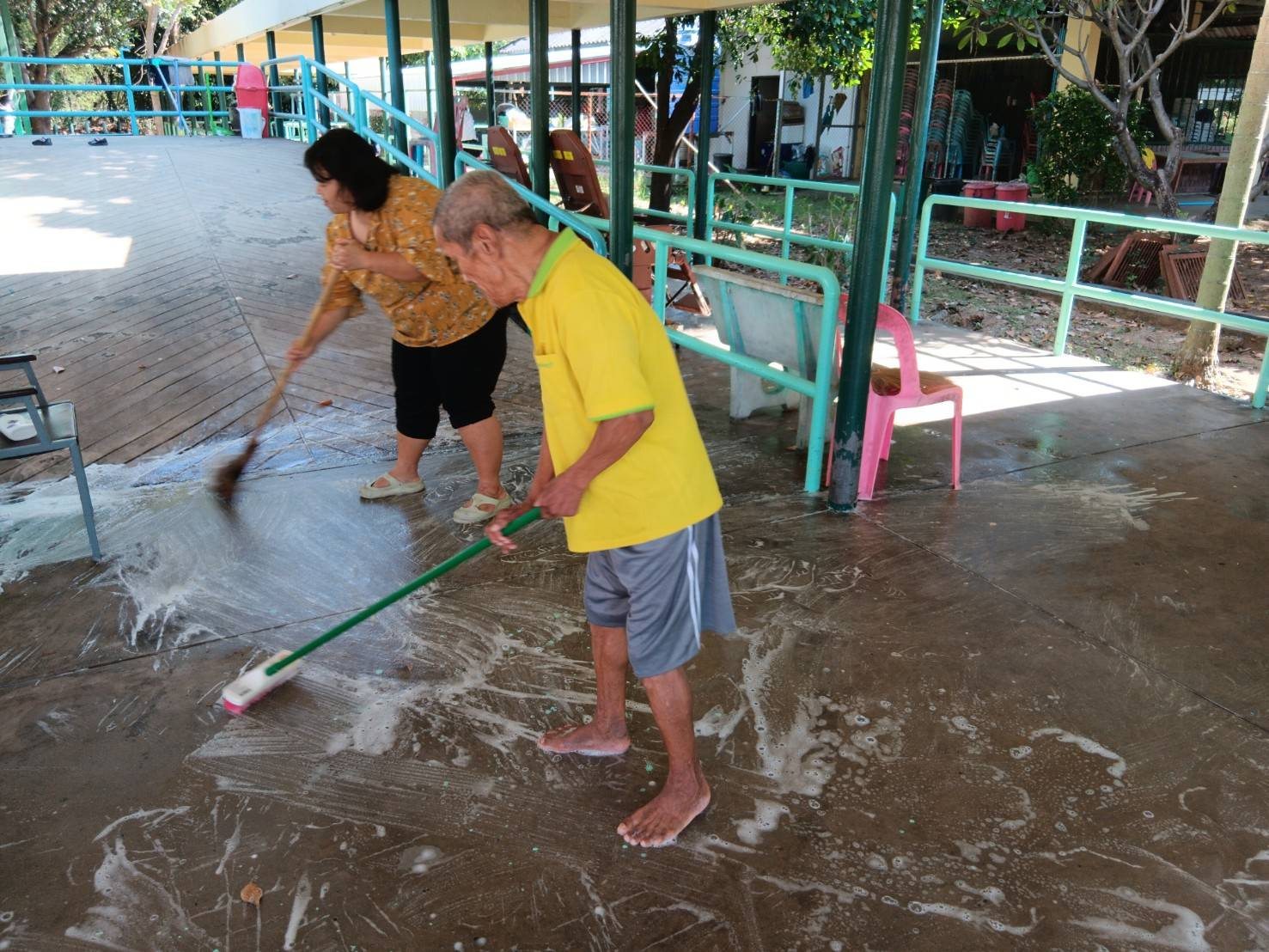 กิจกรรม 5 ส. ร่วมใจ พัฒนาสภาพแวดล้อม 