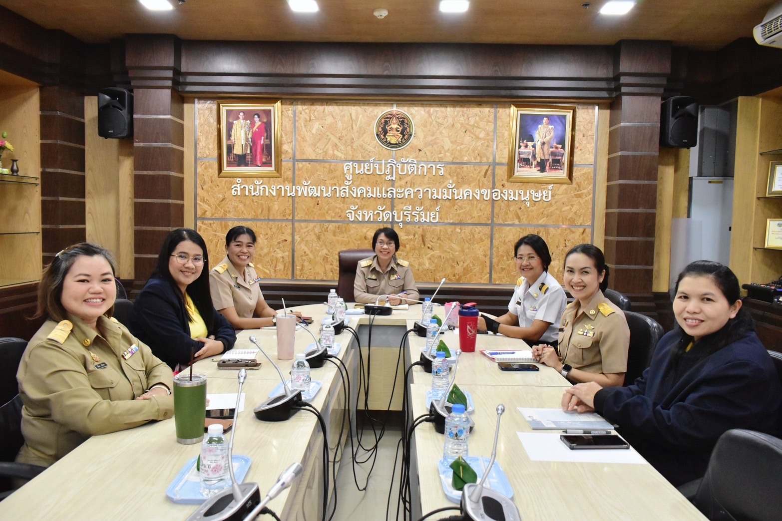 ศพส.บ้านบุรีรัมย์ พร้อมด้วยทีม พม.หนึ่งเดียว เข้าร่วมประชุมกระทรวงการพัฒนาสังคมและความมั่นคงของมนุษย์