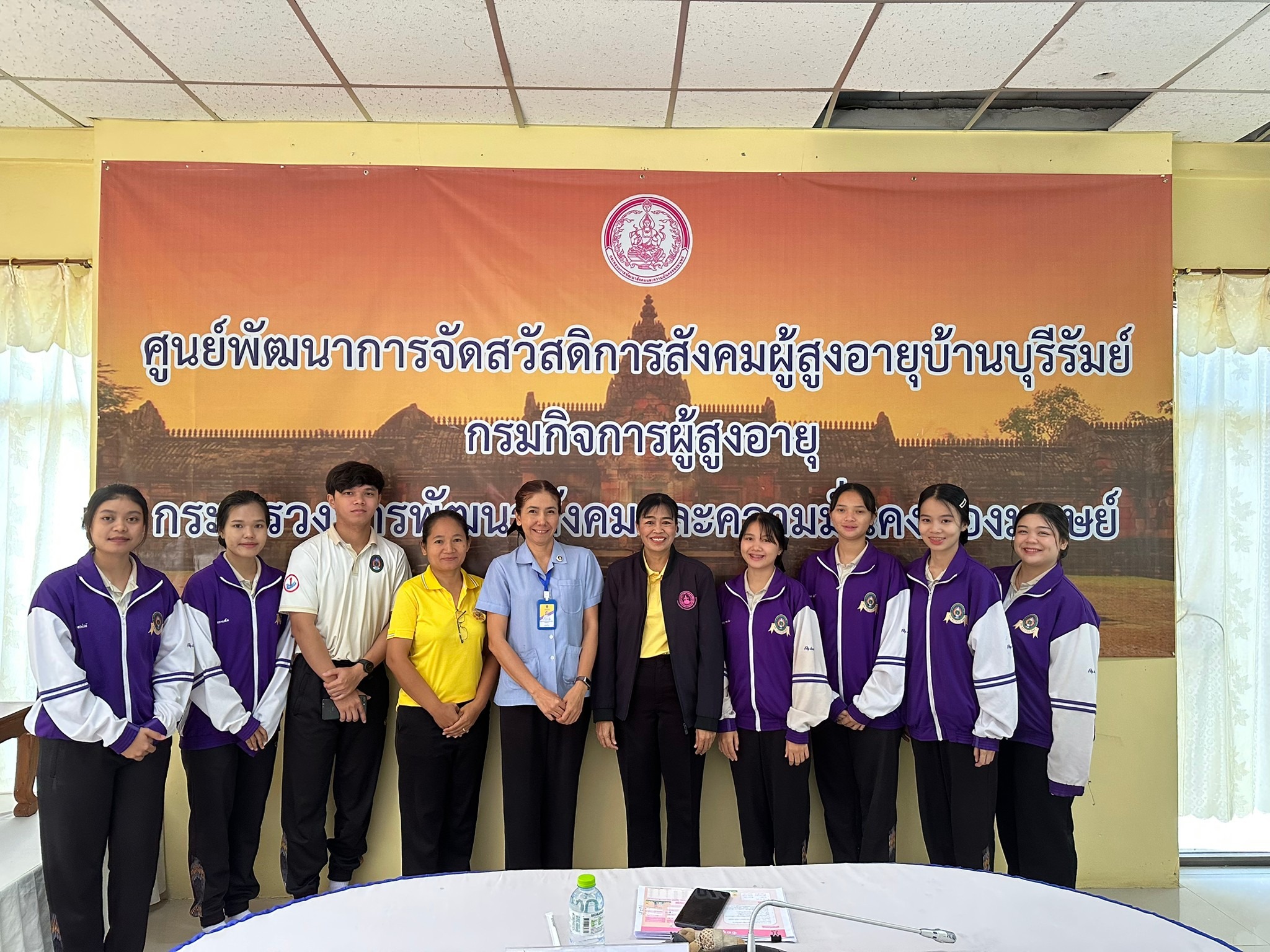 ต้อนรับนักศึกษาคณะพยาบาลศาสตร์ มหาวิทยาลัยราชภัฏบุรีรัมย์