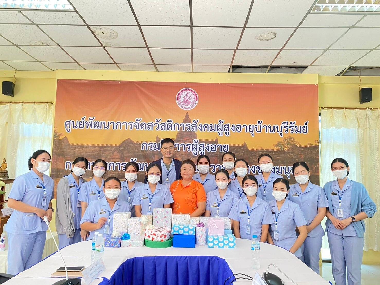 ต้อนรับคณะนักศึกษาพยาบาลภาคปฏิบัติ หลักสูตรพยาบาลศาสตรบัณฑิต