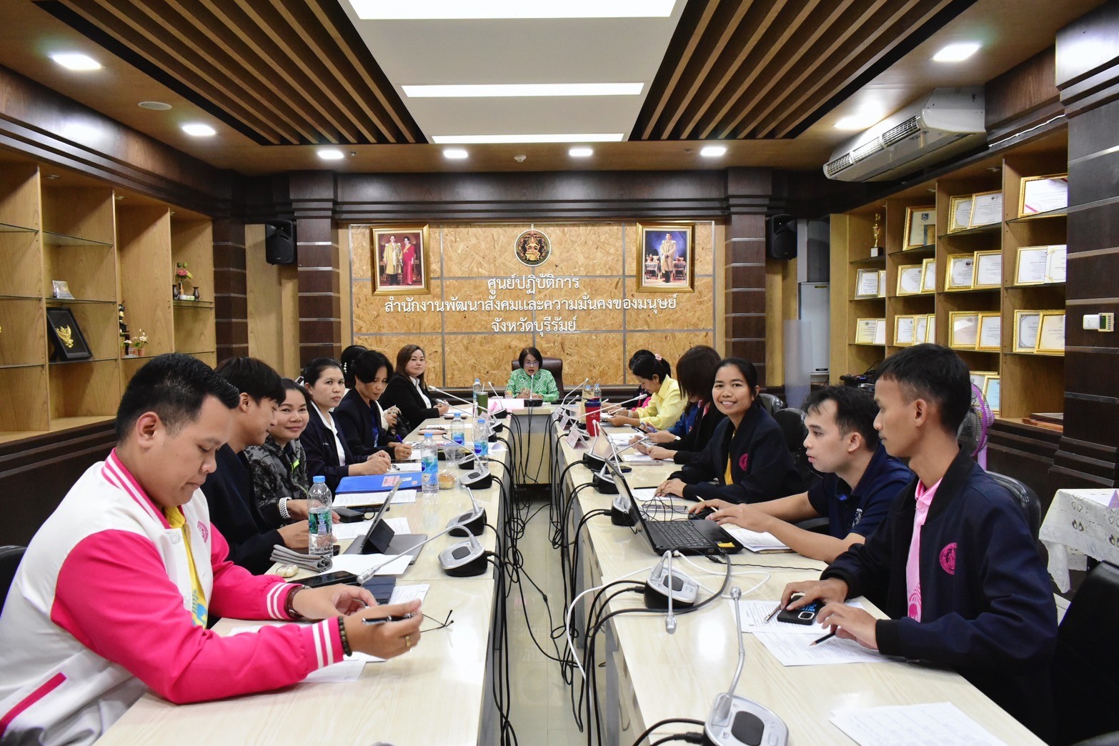  ประชุมหน่วยงานสังกัดกระทรวงการพัฒนาสังคมและความมั่นคงของมนุษย์ในจังหวัดบุรีรัมย์ (พม.หนึ่งเดียว) ครั้งที่ 7/2567