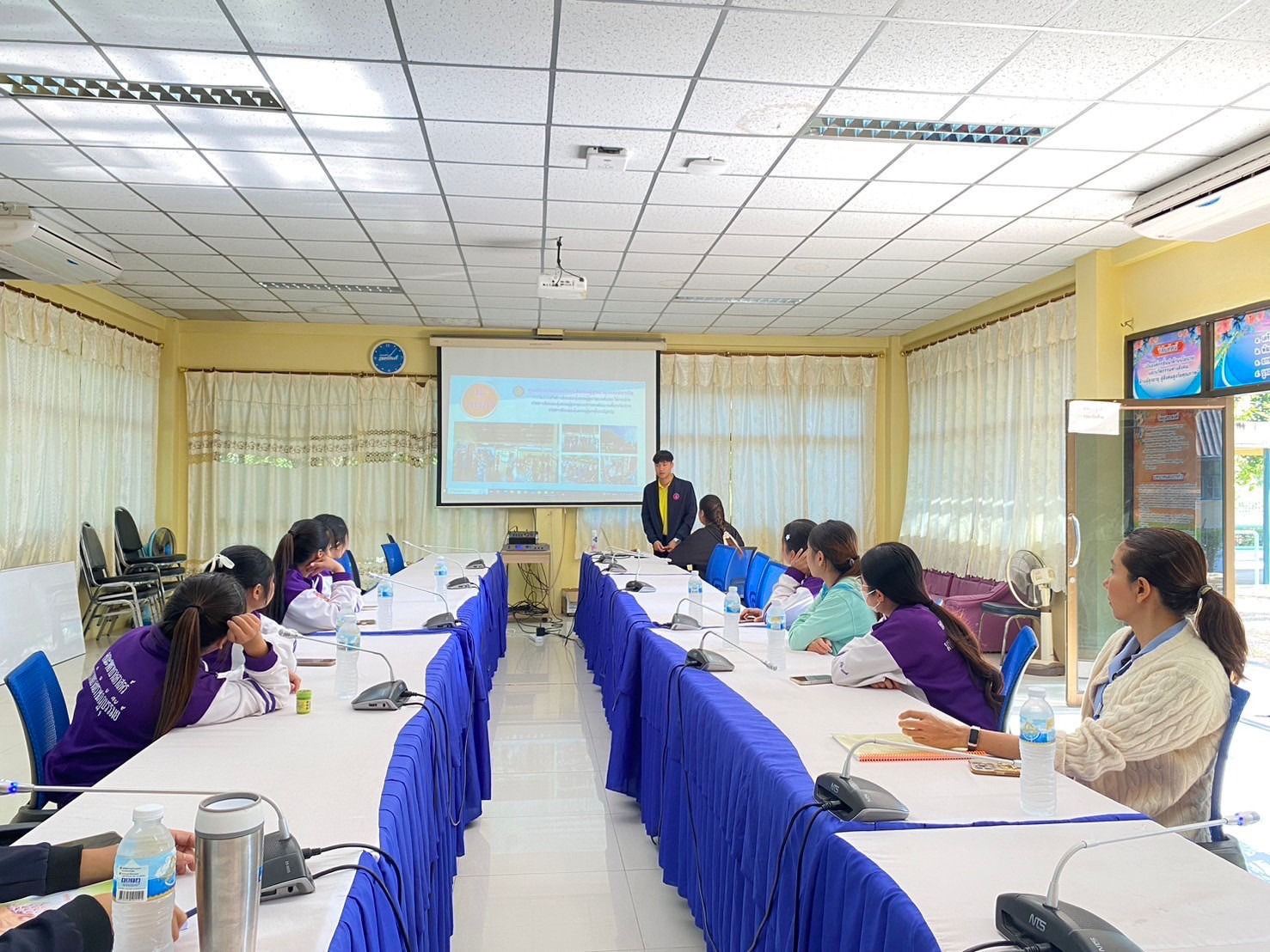  ต้อนรับนักศึกษาคณะพยาบาลศาสตร์ มหาวิทยาลัยราชภัฏบุรีรัมย์