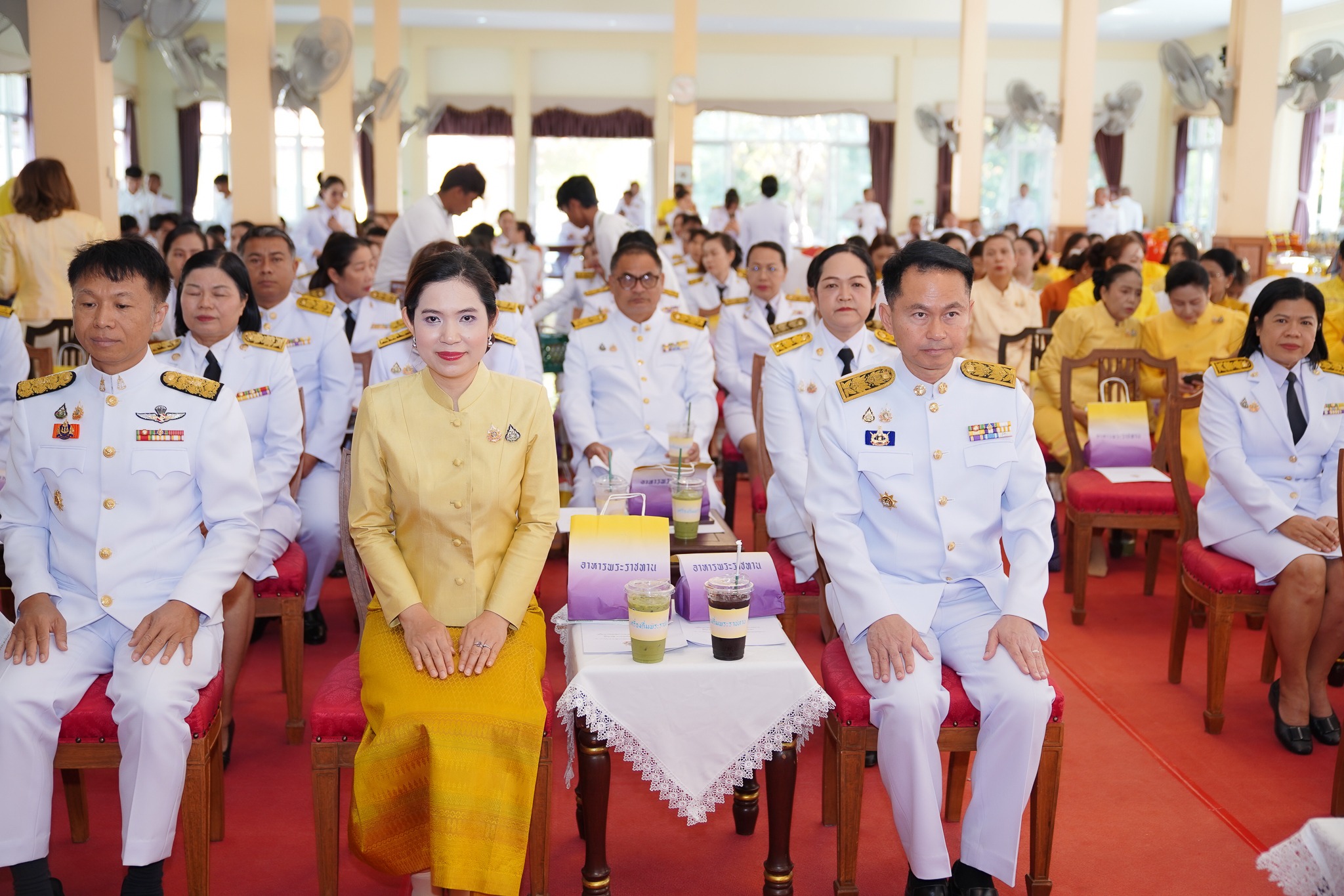พิธีเจริญพระพุทธมนต์เฉลิมพระเกียรติถวายพระพรชัยมงคล