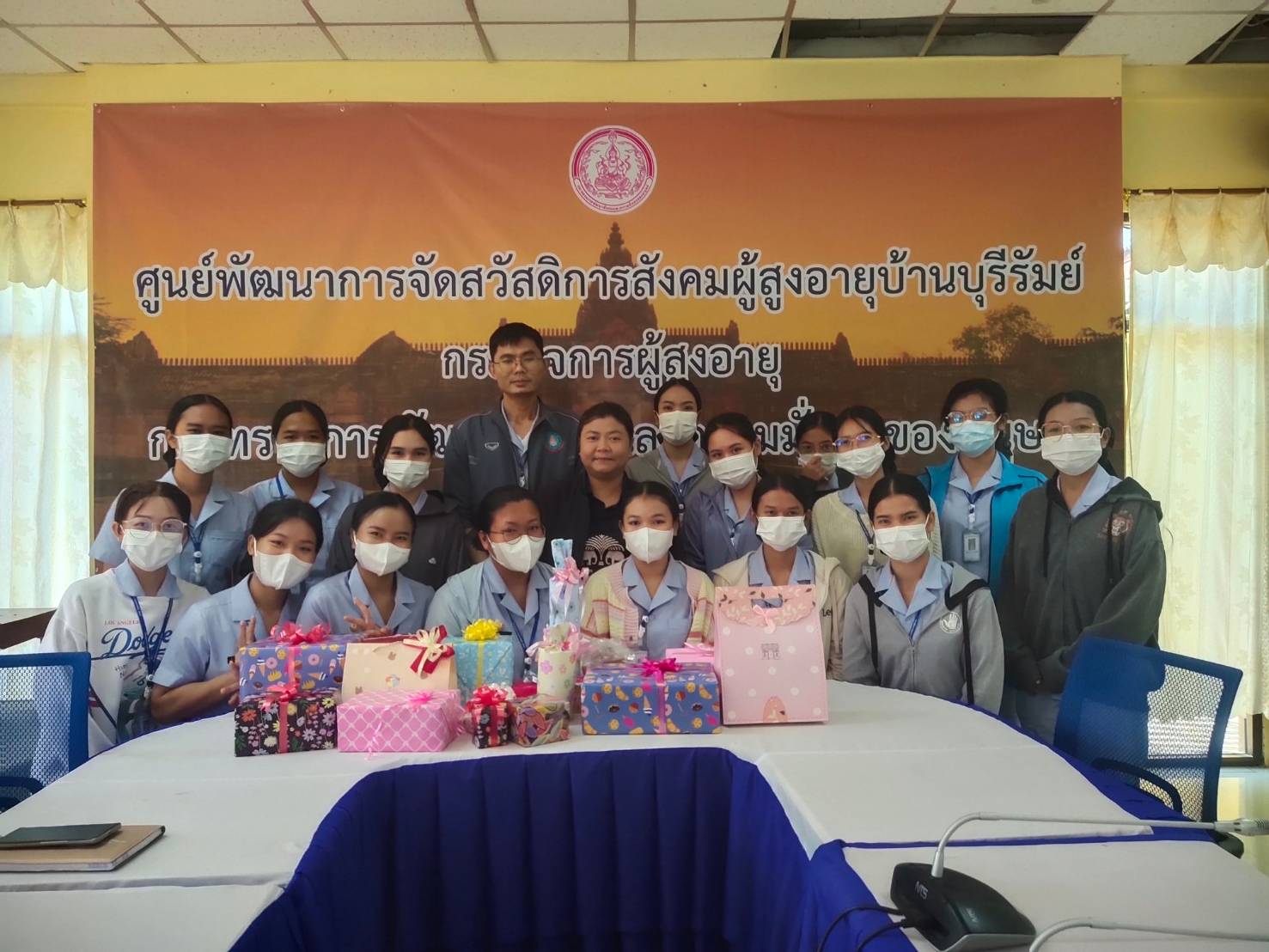 ต้อนรับคณะนักศึกษาพยาบาลภาคปฏิบัติ