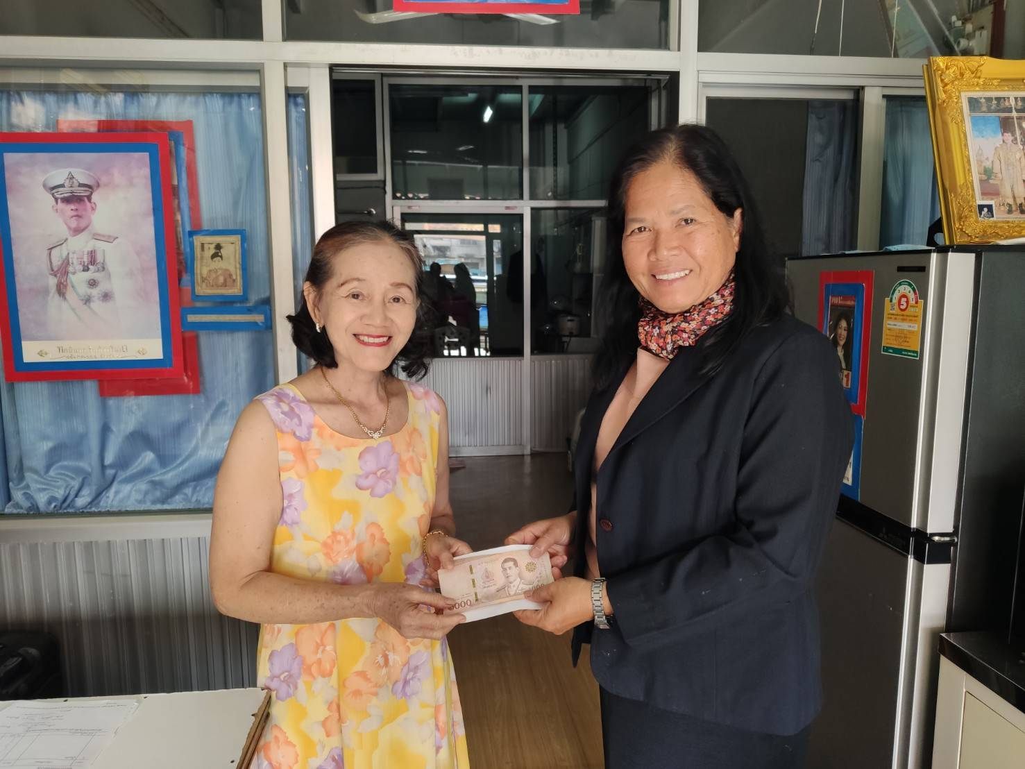 ศพส.บ้านบุรีรัมย์ ขอขอบคุณ นายอิสระ อิศรางกูร ณ อยุธยา บริจาคเงินสด 10,000 บาท