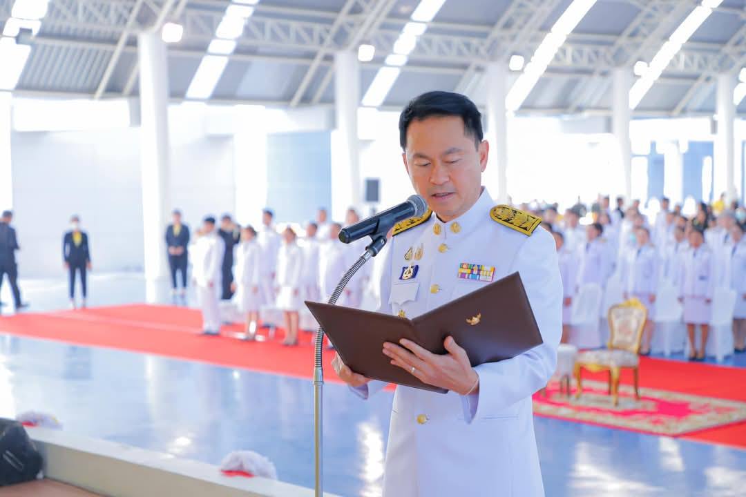 ศพส.บ้านบุรีรัมย์ ร่วมประกอบพิธีทำบุญตักบาตร