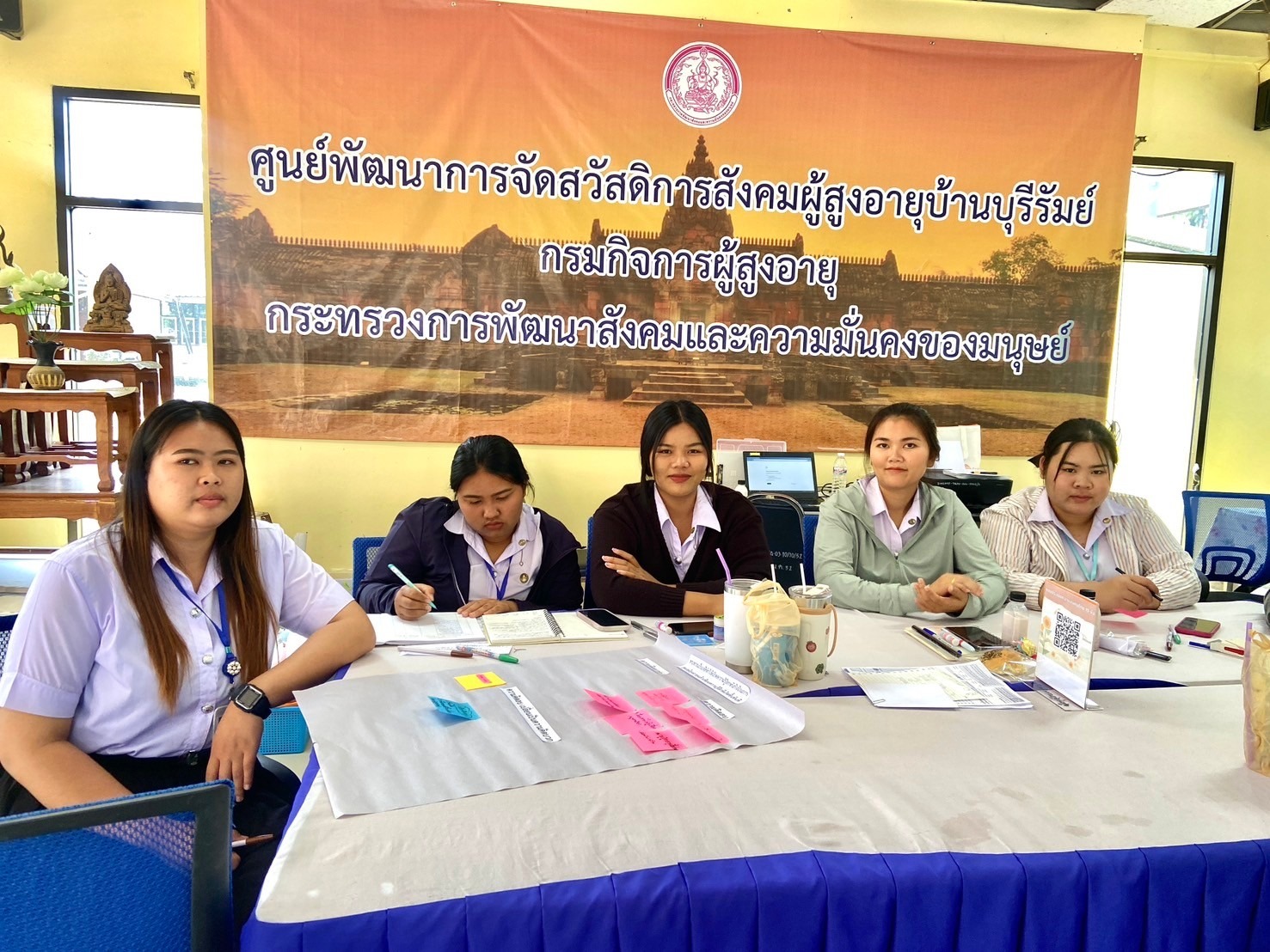 ศพส.บ้านบุรีรัมย์ เข้าร่วมโครงการประชุมเชิงปฏิบัติการพัฒนาศักยภาพบุคลากรเสริมสร้างทักษะการคัดกรองดูแลสุขภาพจิตผู้สูงอายุและเสริมสร้างพลังพลังใจผู้สูงอายุและผู้ดูแลในศูนย์พัฒนาจัดสวัสดิการสังคมผู้สูงอา